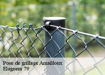 Pose de grillage  amailloux-79350 Elagueur 79