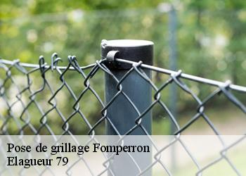 Pose de grillage  fomperron-79340 Elagueur 79